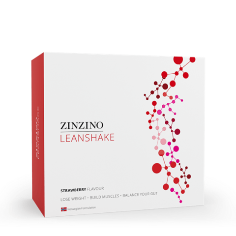 LeanShake Strawberry, portion pack