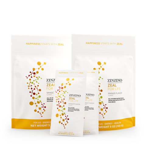Zeal x2 - 10 single-serve packets Kit
