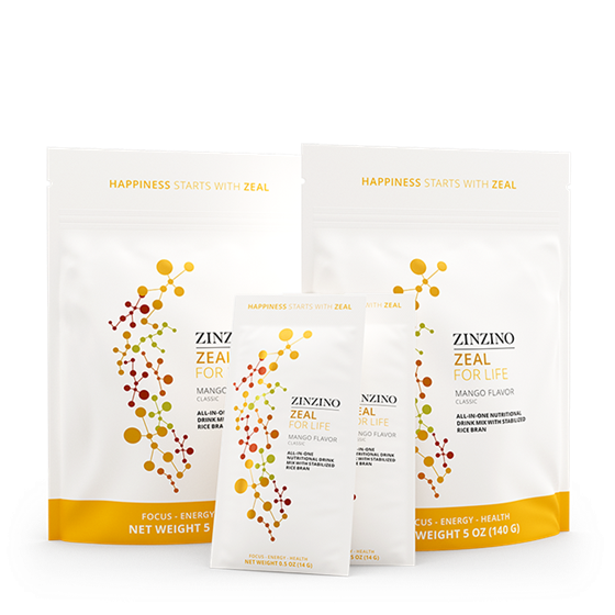 Zeal x2 - 10 single-serve packets Kit